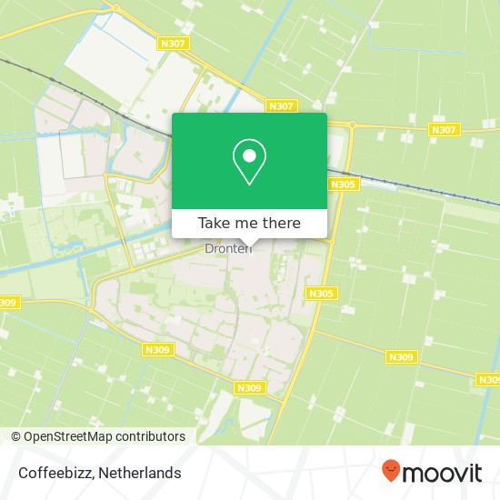 Coffeebizz, De Rede 135 8251 EX Dronten map