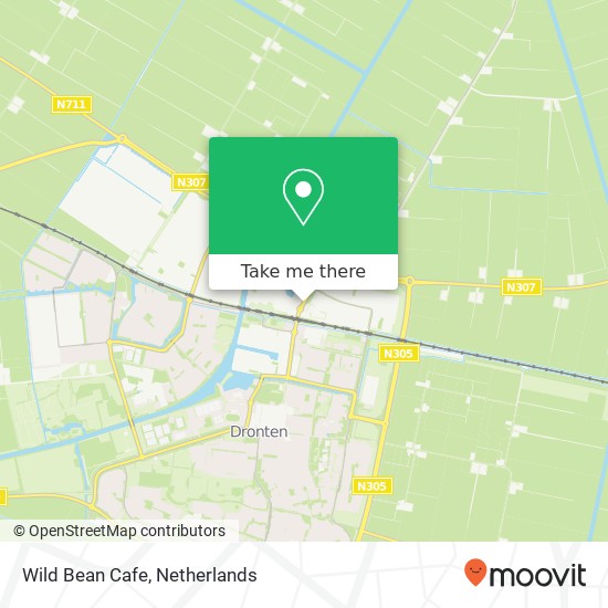 Wild Bean Cafe, De Noord 70 8251 GL Dronten Karte