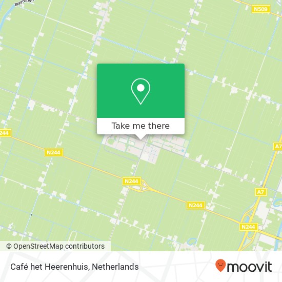 Café het Heerenhuis map
