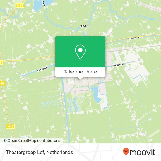 Theatergroep Lef map