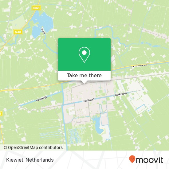 Kiewiet, Julianastraat 103 7701 GK Hardenberg map