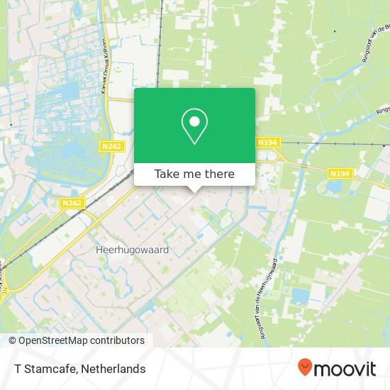 T Stamcafe, Middenweg 245 1701 GC Heerhugowaard Karte