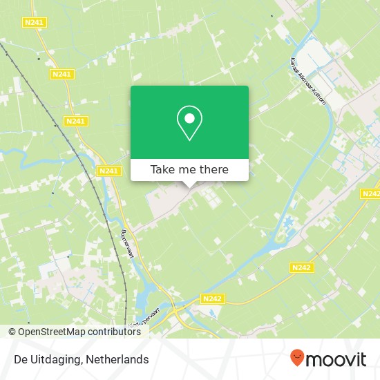 De Uitdaging, Rijdersstraat 89 1735 GB Hollands Kroon Karte