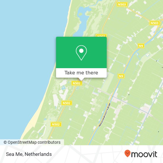 Sea Me, Zeeweg 1753 BB Schagen Karte