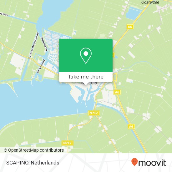 SCAPINO, Stationsweg 8 De Fryske Marren map