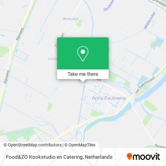 Food&ZO Kookstudio en Catering map