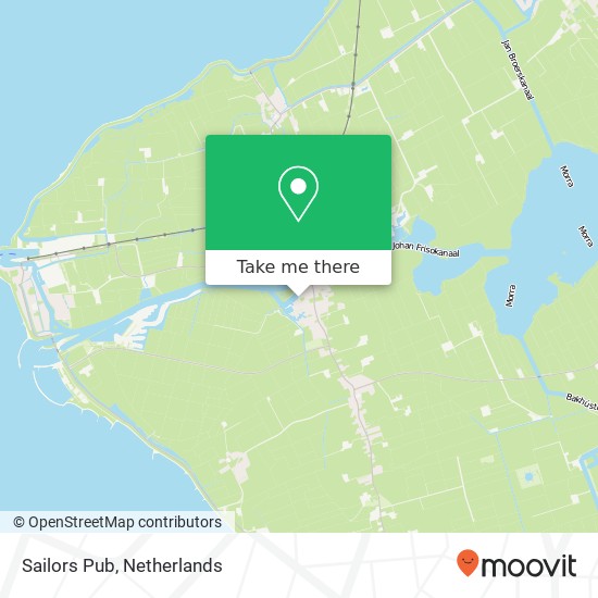 Sailors Pub, Op 'E Wal 12 8721 GJ Súdwest-Fryslân Karte