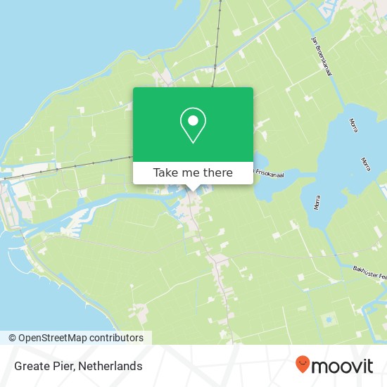 Greate Pier, Boppelans 9 8721 GE Súdwest-Fryslân map