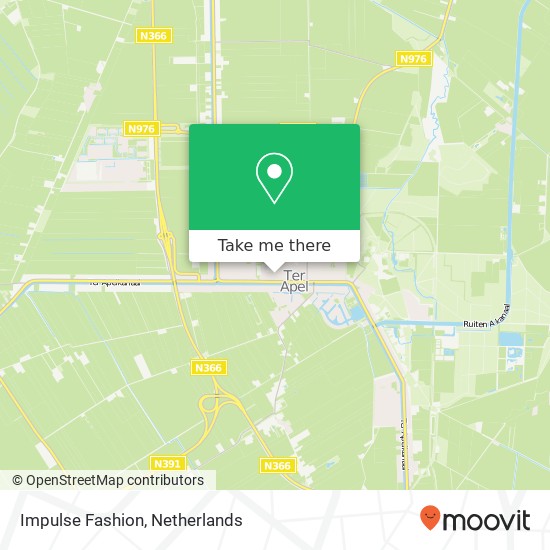 Impulse Fashion, Markt 27 9561 KB Ter Apel map