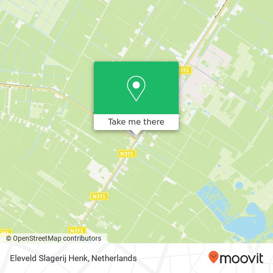 Eleveld Slagerij Henk, Rijksweg 39 9422 CA Smilde map