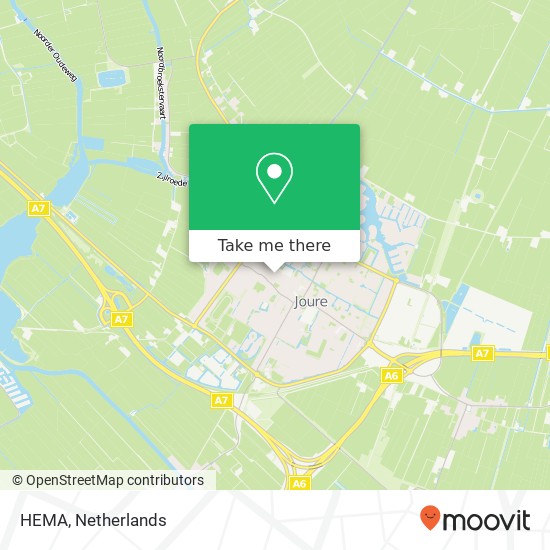 HEMA, Midstraat 94 8501 AT De Fryske Marren map