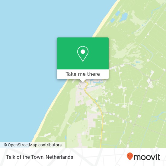 Talk of the Town, Dorpsstraat 80 1796 BB Texel map