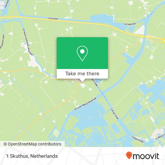 't Skuthus, Rounwei 11 9003 MA Leeuwarden map