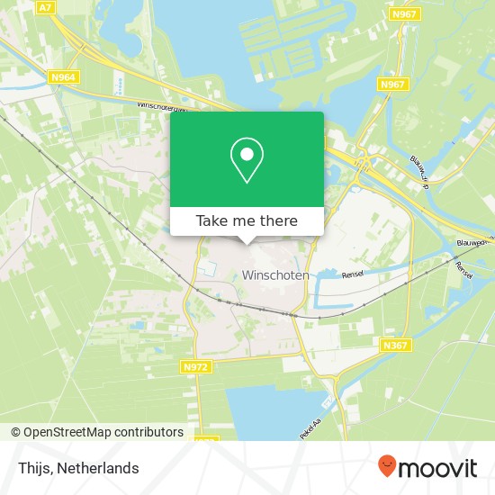 Thijs, Engelstilstraat 3 9671 JE Oldambt Karte