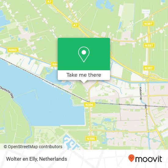 Wolter en Elly map