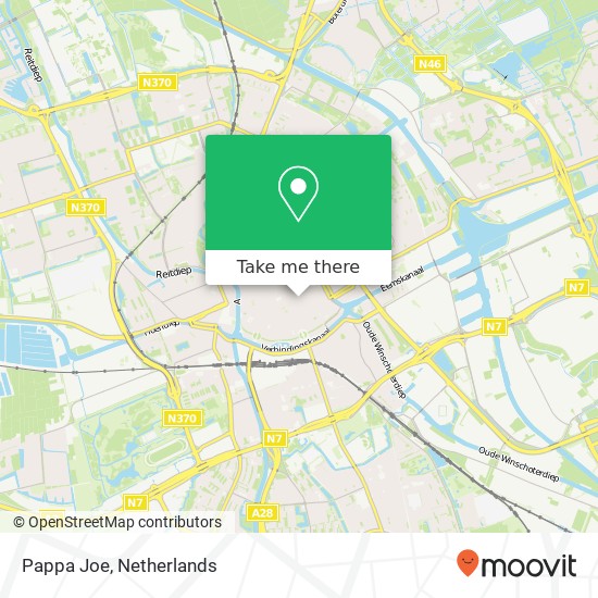 Pappa Joe, Gelkingestraat 50 9711 NE Groningen map