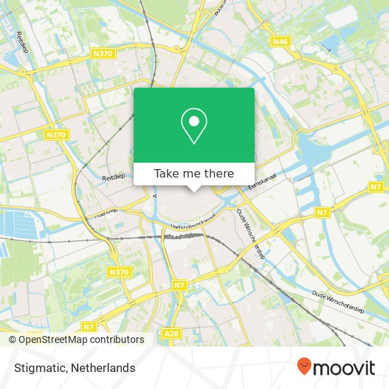 Stigmatic, Gelkingestraat 37 9711 NB Groningen map