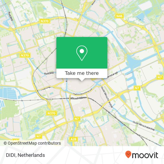 DIDI, Herestraat 58 9711 LK Groningen map