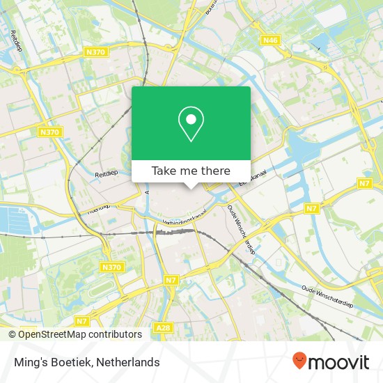 Ming's Boetiek, Oosterstraat 55 9711 NR Groningen Karte