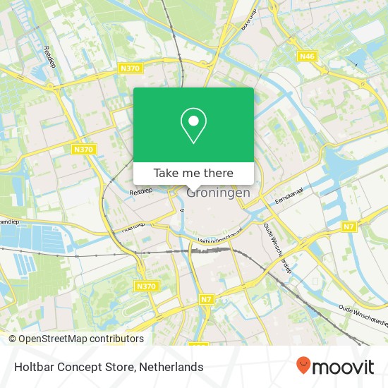 Holtbar Concept Store, Oude Kijk in 't Jatstraat 20 9712 EH Groningen map