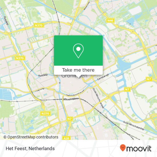 Het Feest, Peperstraat 7 9711 PC Groningen Karte