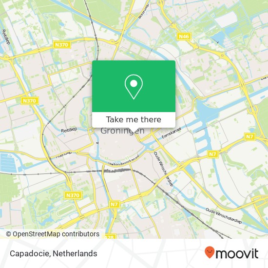 Capadocie, Poelestraat 49 9711 PK Groningen map