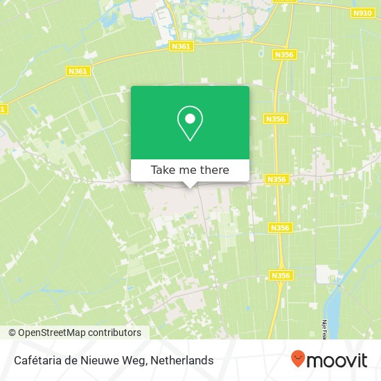 Cafétaria de Nieuwe Weg, Nijewei 6 9104 DL Dantumadiel map