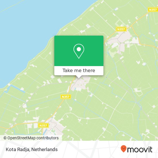 Kota Radja, Lage Herenweg 28 9073 GC Ferwerderadiel Karte