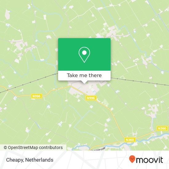 Cheapy, Hogestraat 13 9919 AL Loppersum map