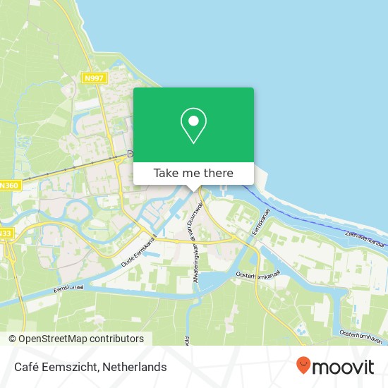 Café Eemszicht map