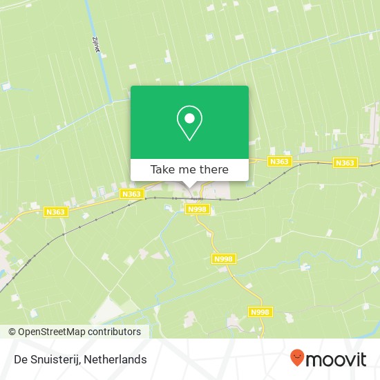 De Snuisterij, Boermanjeweg 9 9988 RL Usquert map