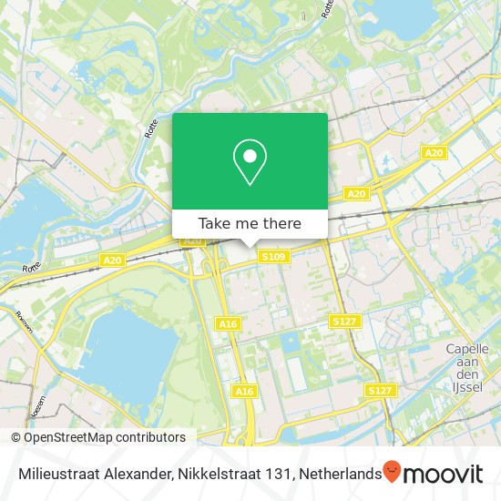 Milieustraat Alexander, Nikkelstraat 131 map