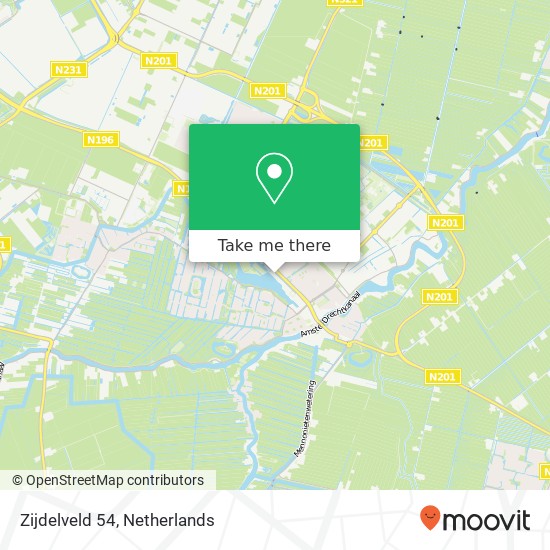 Zijdelveld 54, 1421 TL Uithoorn map