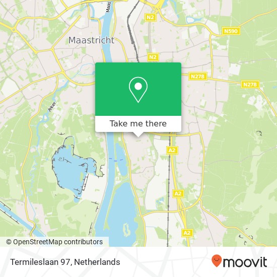 Termileslaan 97, 6229 VT Maastricht map