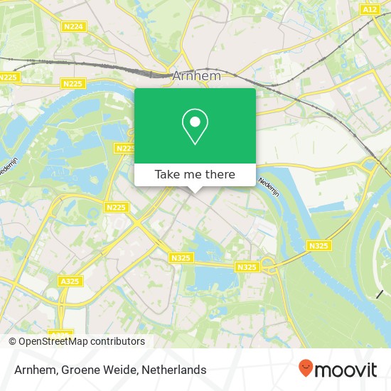 Arnhem, Groene Weide map