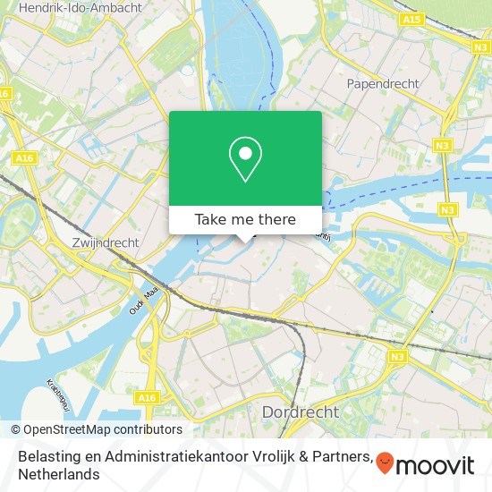 Belasting en Administratiekantoor Vrolijk & Partners, Wijnstraat 229 Karte