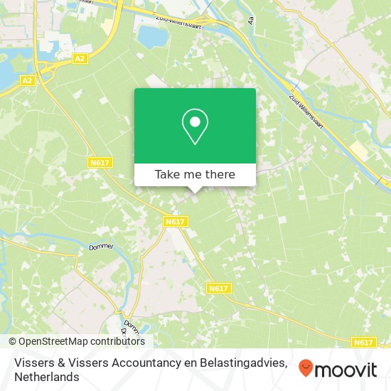 Vissers & Vissers Accountancy en Belastingadvies, Hoogstraat 58 map