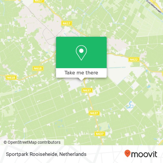 Sportpark Rooiseheide, Rooiseheide 12 map