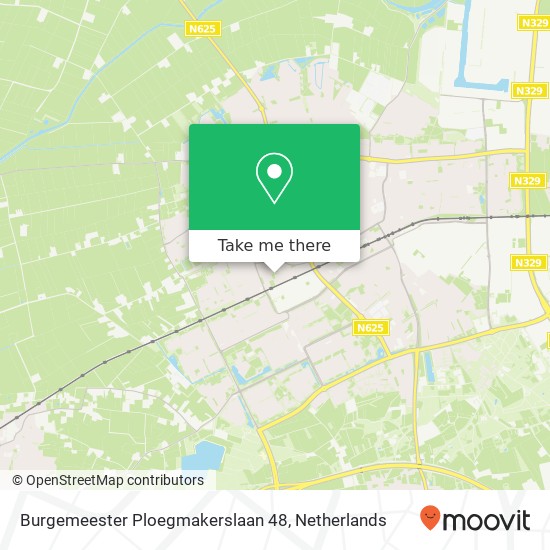 Burgemeester Ploegmakerslaan 48, 5345 VM Oss map