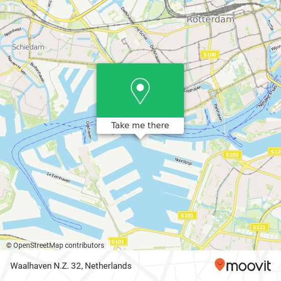 Waalhaven N.Z. 32, 3087 BL Rotterdam map