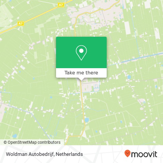Woldman Autobedrijf, Vijverstraat 16 map