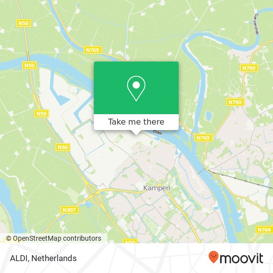 ALDI, Industrieweg 12 map