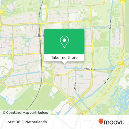 Horst 38 3, 8225 NL Lelystad map