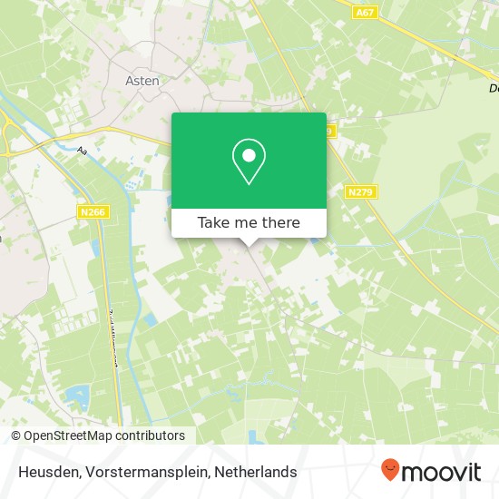 Heusden, Vorstermansplein map