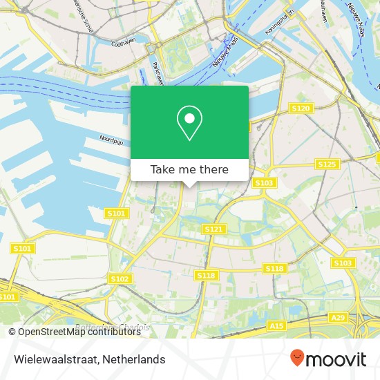 Wielewaalstraat map