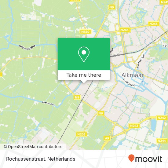 Rochussenstraat map