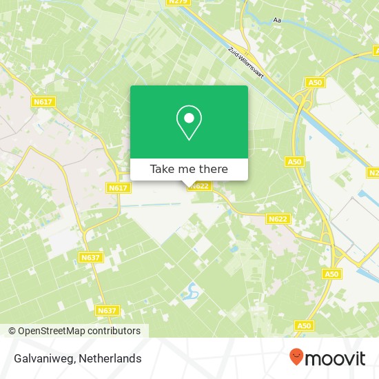 Galvaniweg Karte