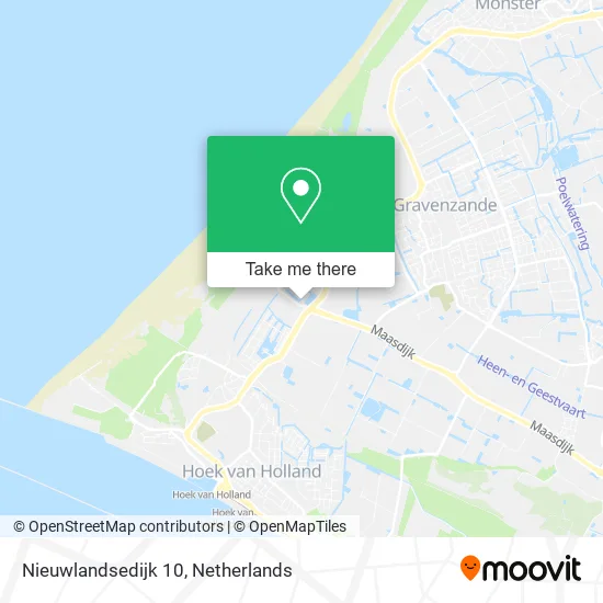 Nieuwlandsedijk 10 map