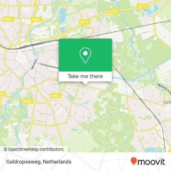 Geldropseweg map