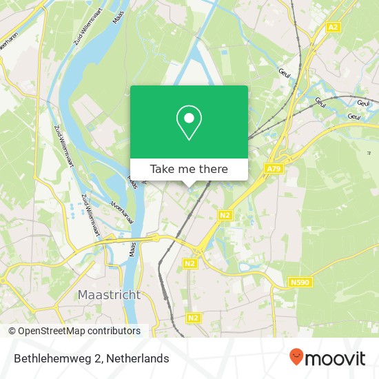 Bethlehemweg 2 map